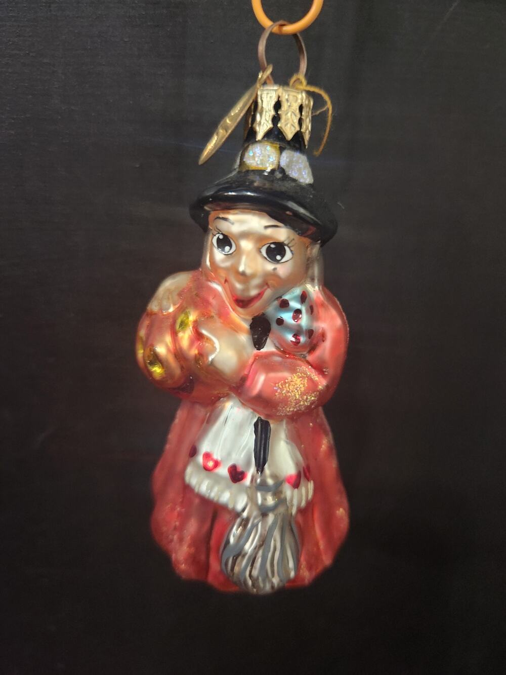Christopher Radko "Agnes and Endora" ornament